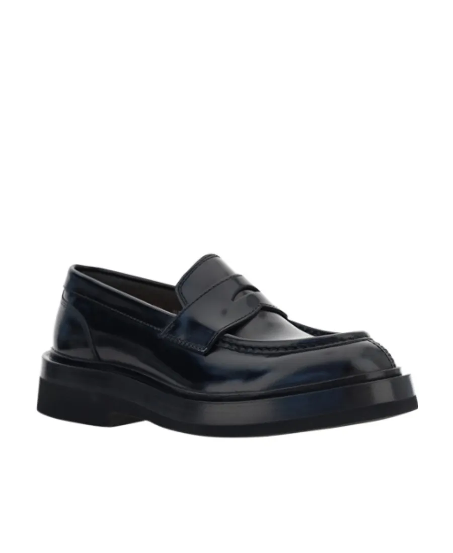 Round Toe Slip-On Loafers