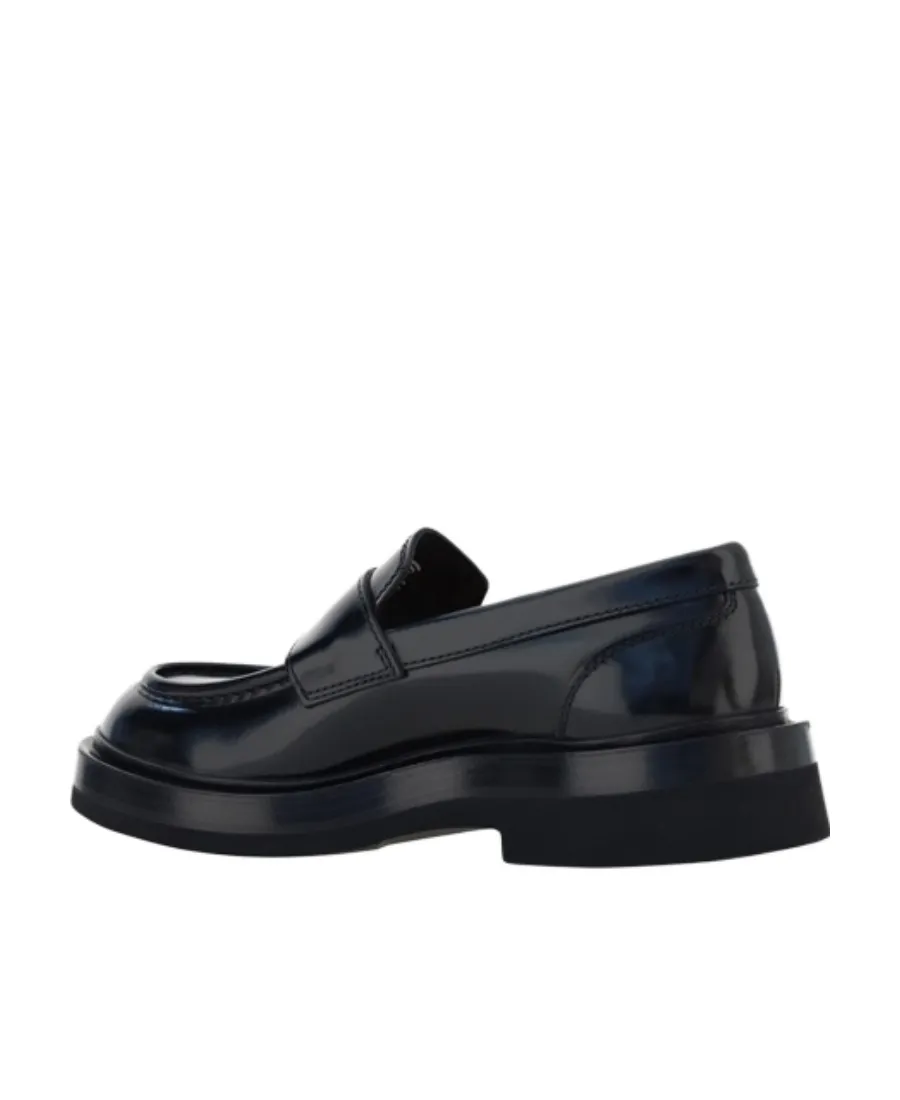 Round Toe Slip-On Loafers