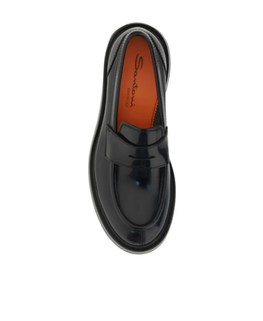 Round Toe Slip-On Loafers