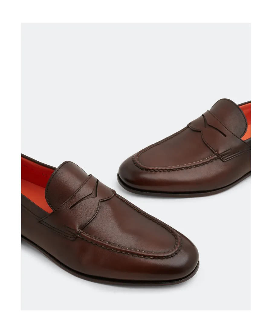 Almond Toe Flat Loafers