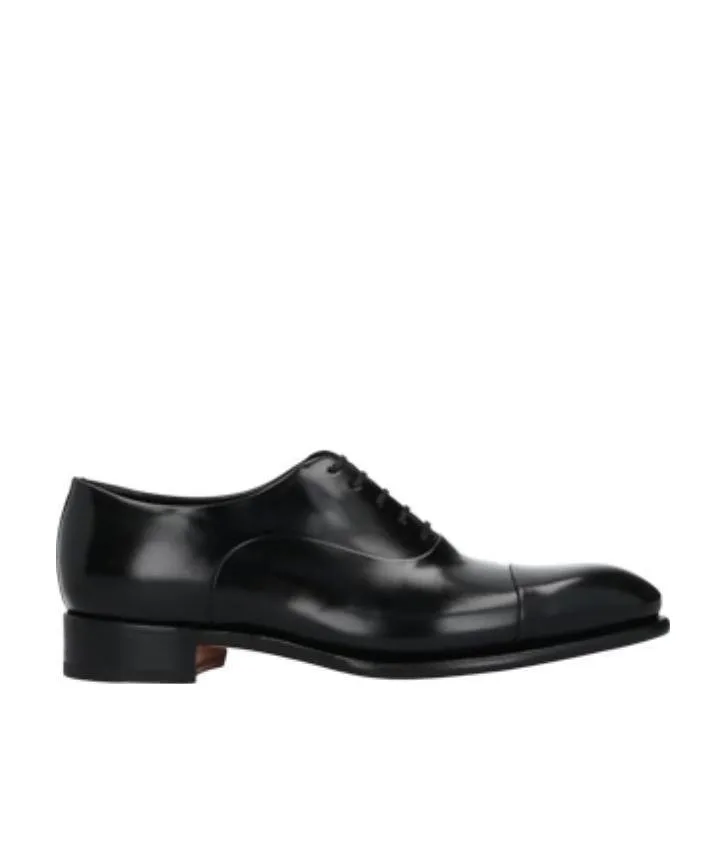 Round Toe Slip-On Oxford Shoes