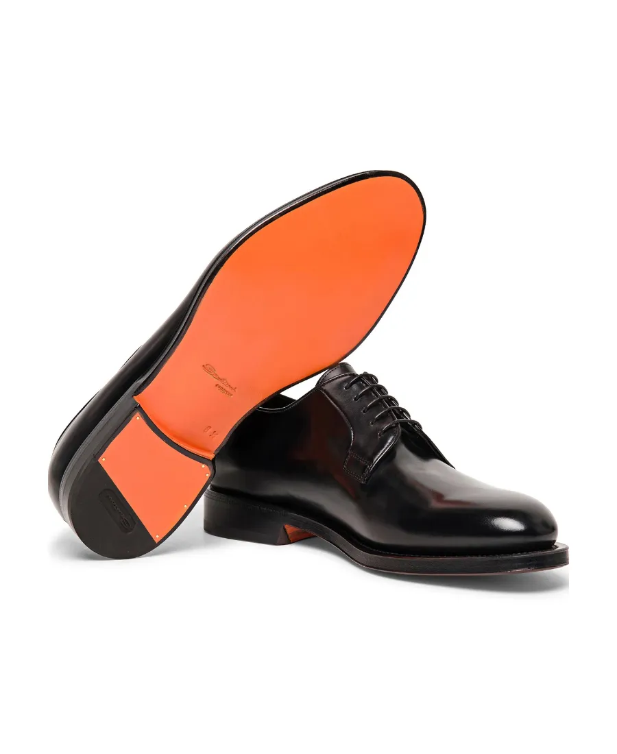 Round Toe Derby Shoes