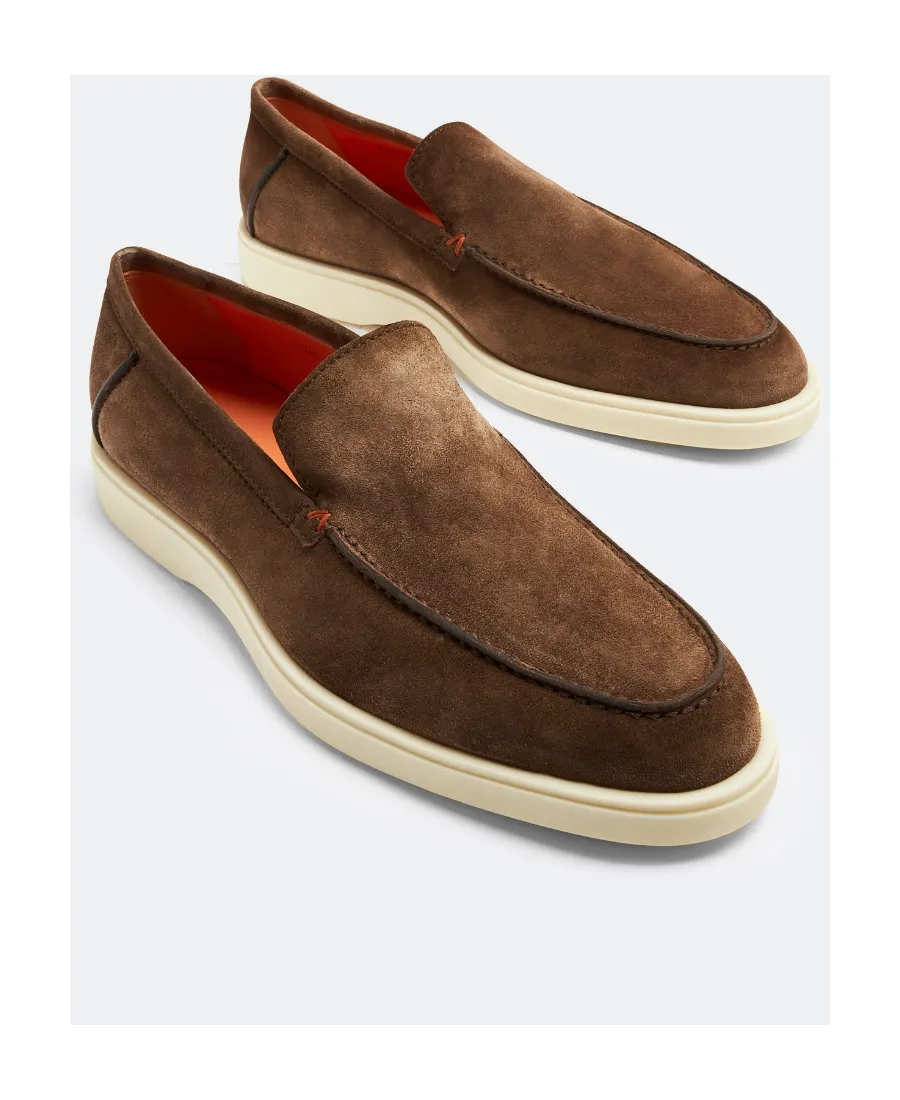 Almond-Toe Slip-On Loafers