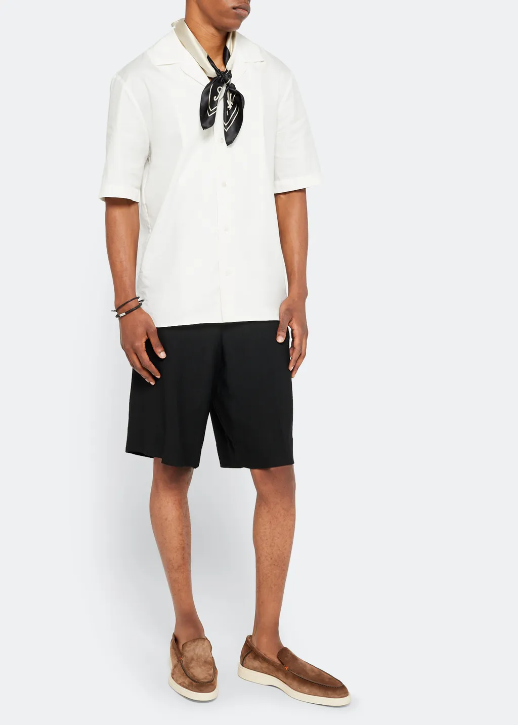 Almond-Toe Slip-On Loafers