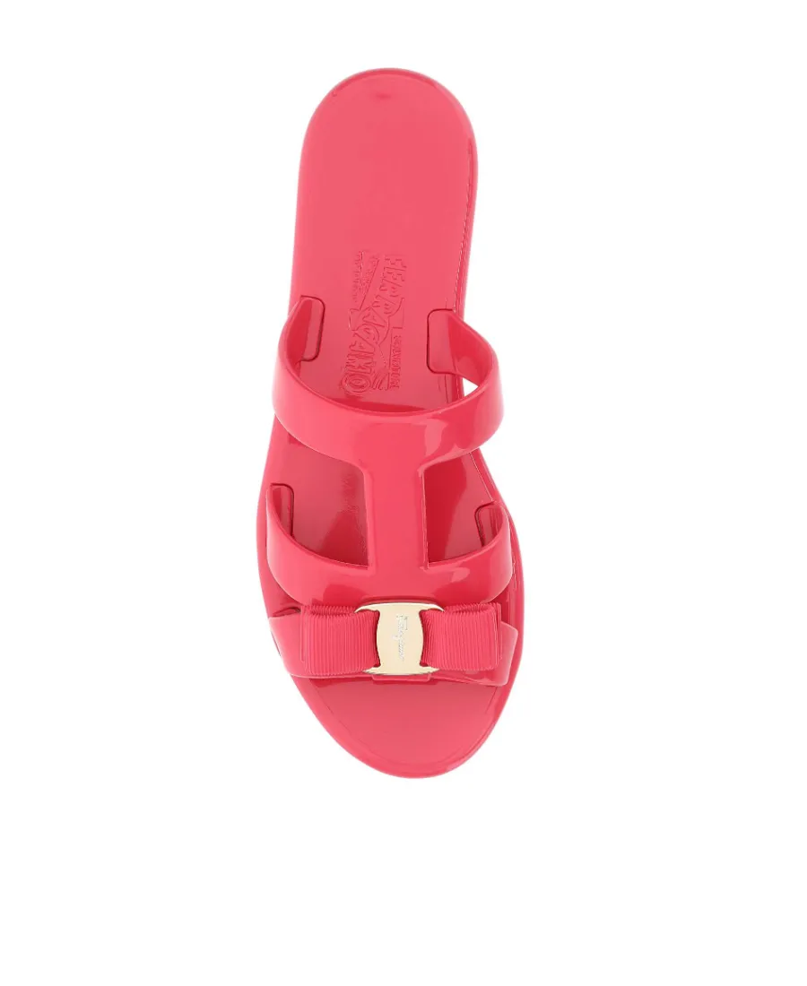 Logo Flat Slippers