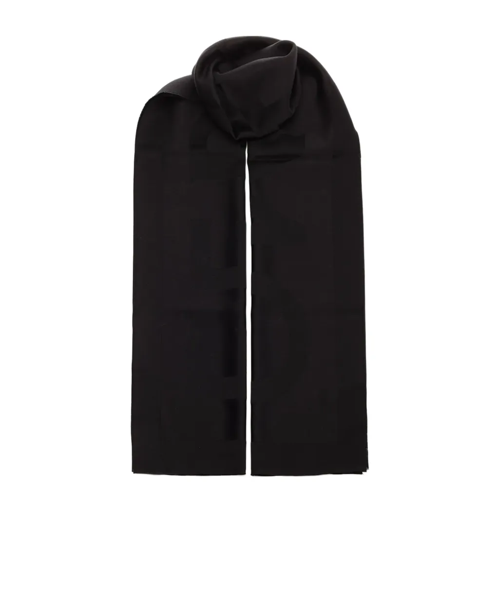 Logo Jacquard Scarf