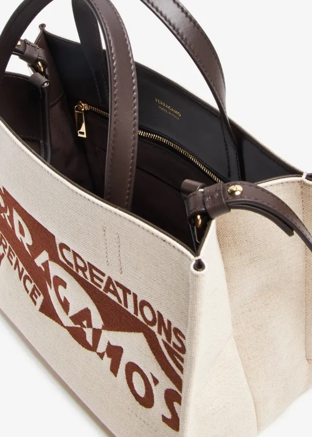 Logo S Pattern Shoulder Bag