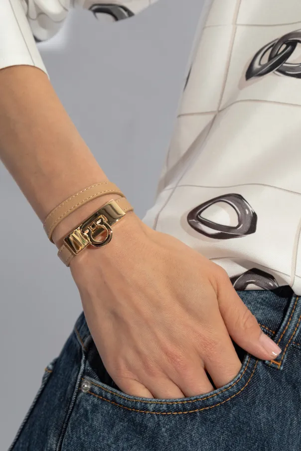 Logo Clasp Bracelet