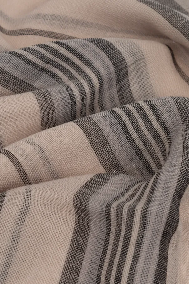 Logo Stripe Scarf