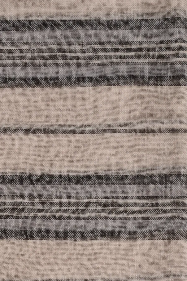 Logo Stripe Scarf