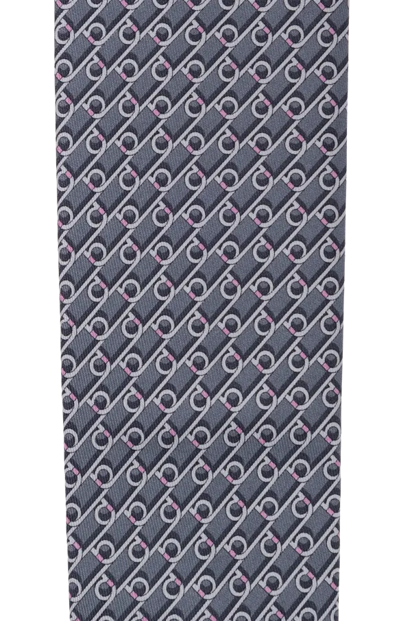 Gancini-Print Tie