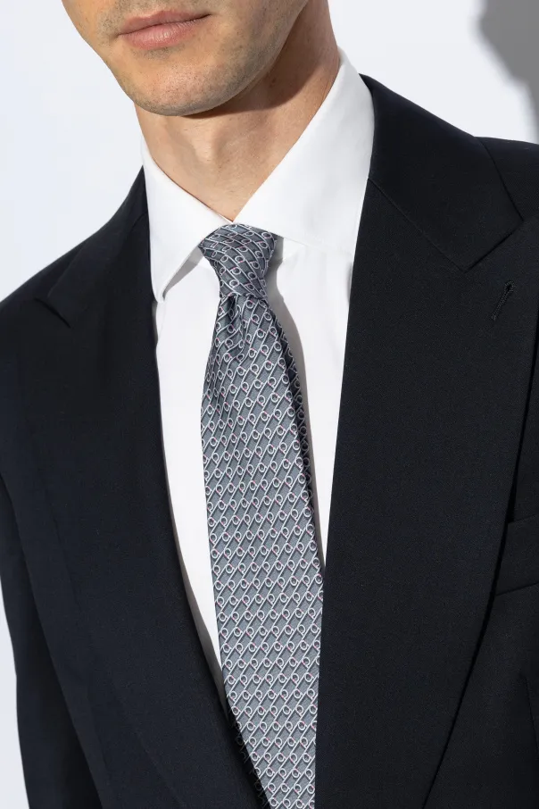 Gancini-Print Tie