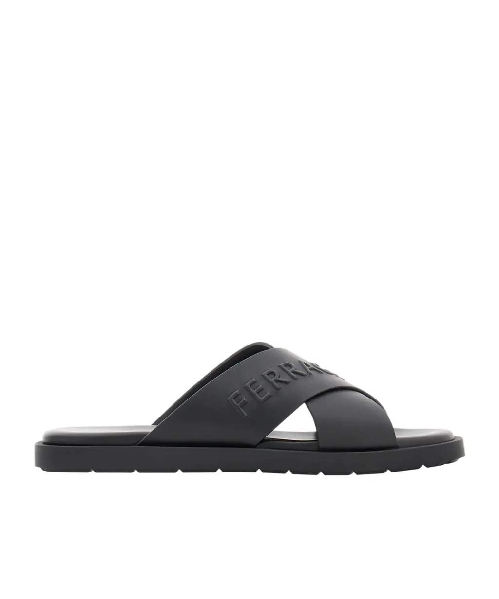 Cross-Strap Slippers