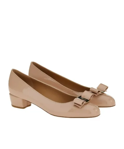 Gancini Leather Pumps