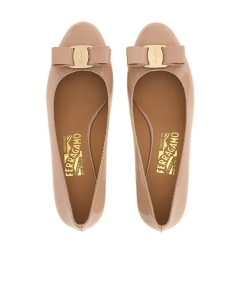 Gancini Leather Pumps