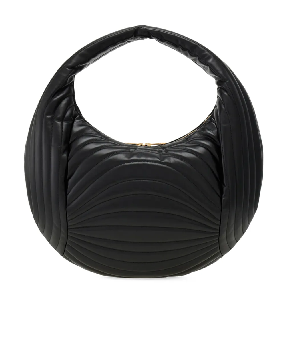 Large Quilted Shoulder Bag