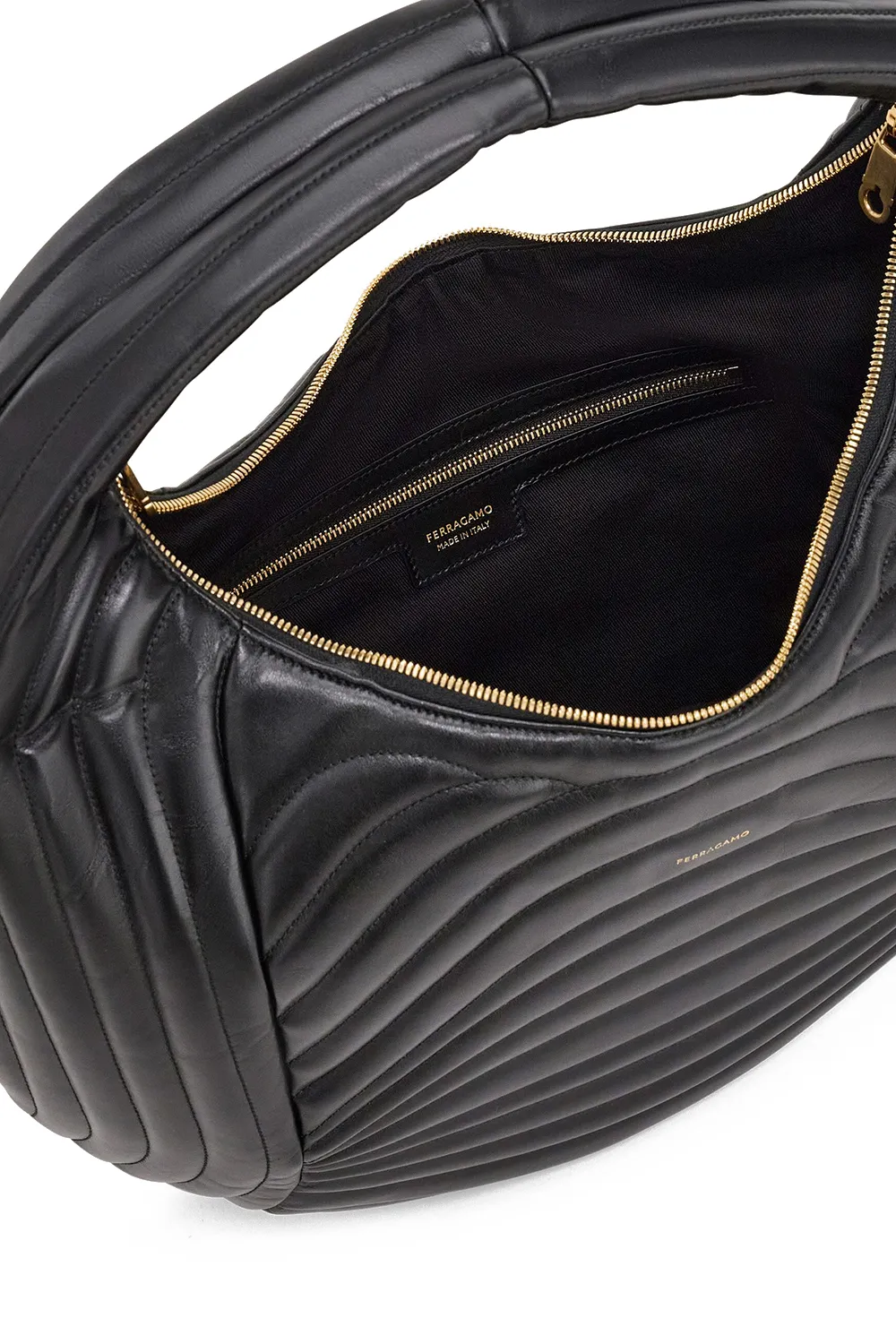 Large Quilted Shoulder Bag