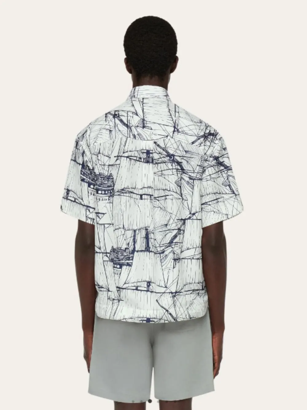 Veliero Printed Short Sleeved Shirt
