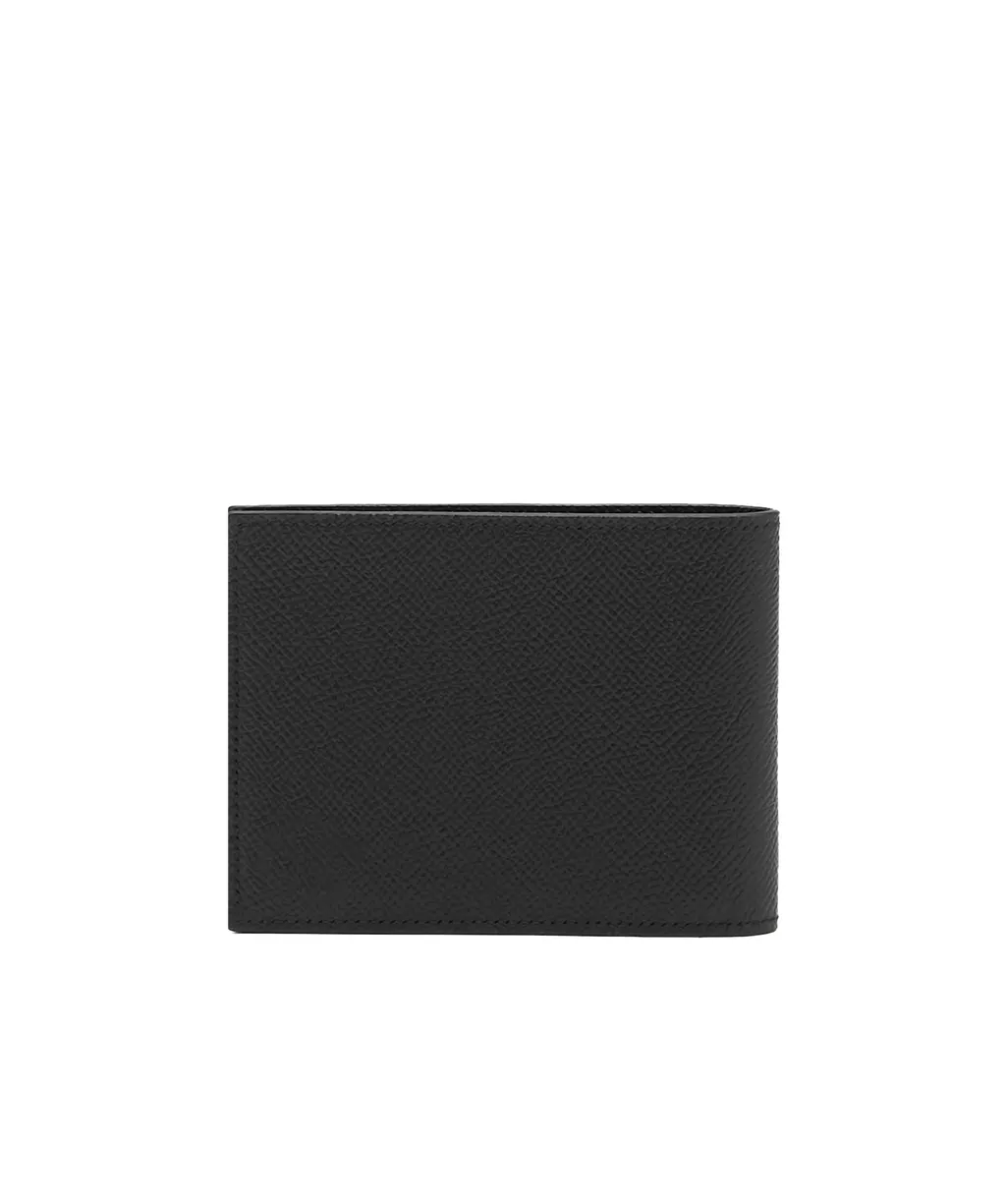 Gancini Bi-Fold Leather Wallet