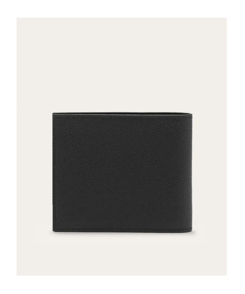 Gancini Plaque Bi-Fold Wallet