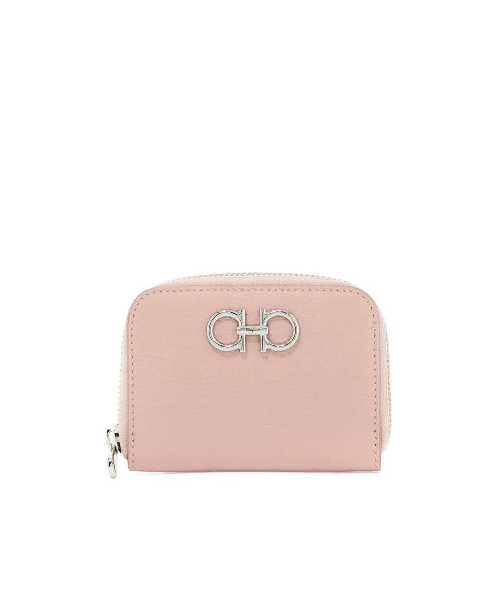 Logo Zipper Card Bag