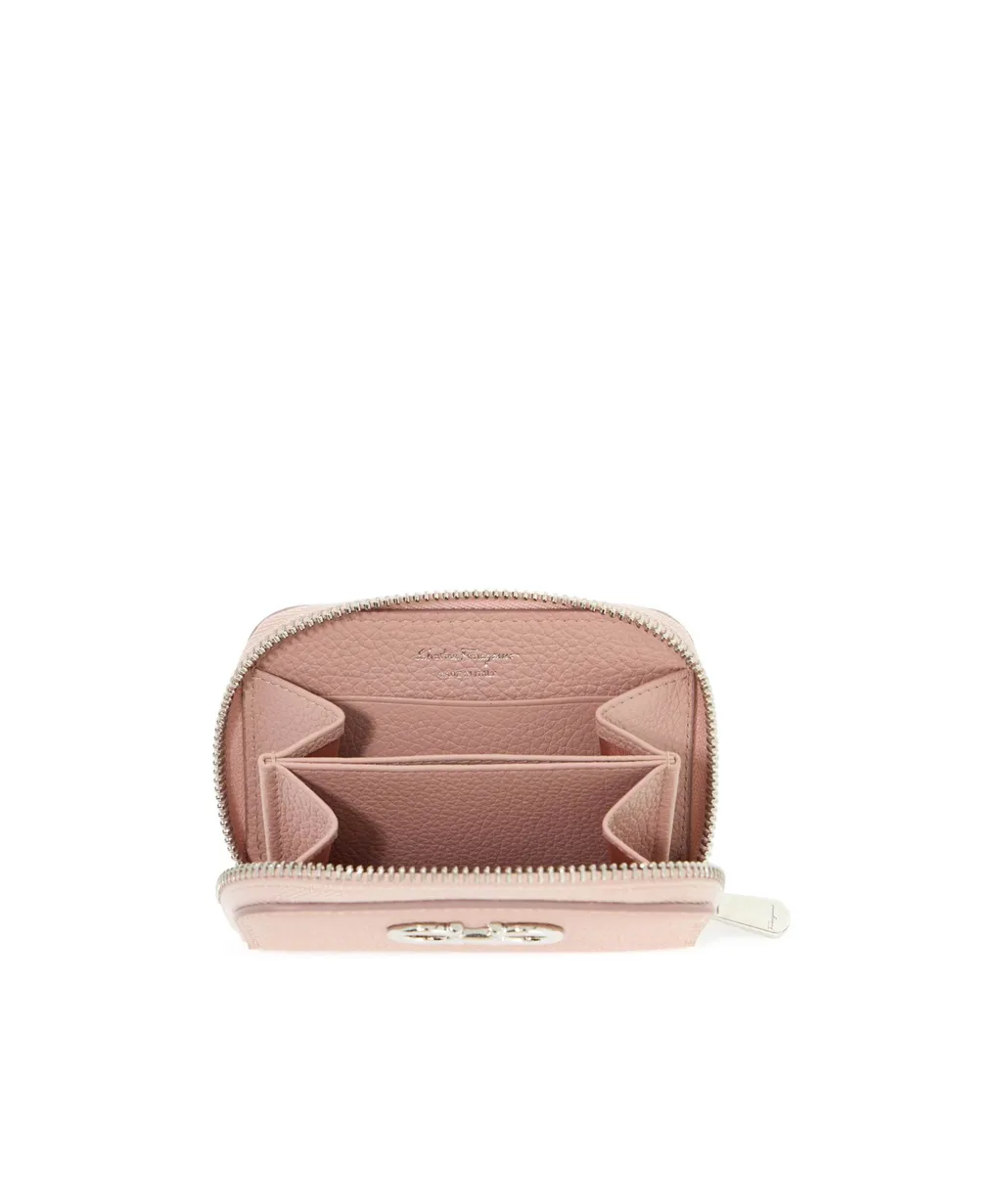 Logo Zipper Card Bag