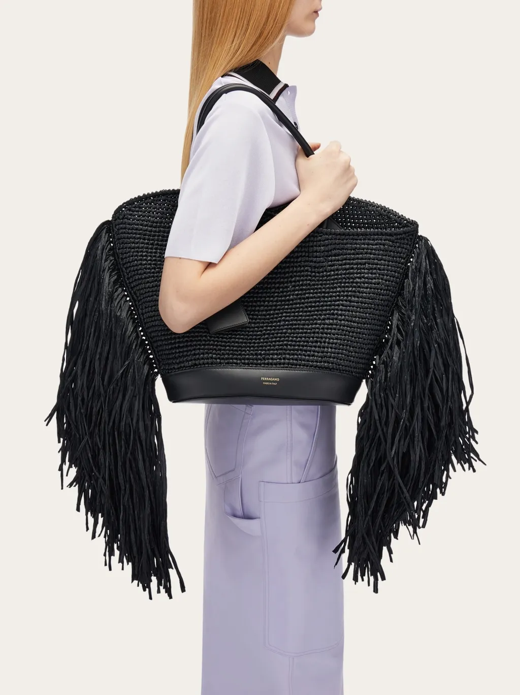 Fringed Tote Bag