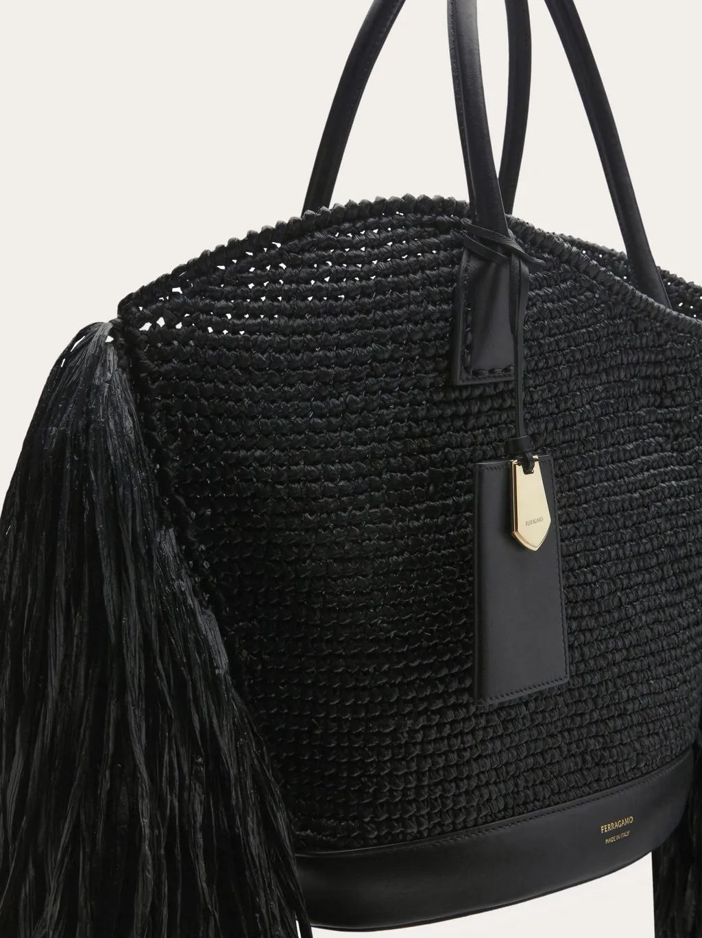 Fringed Tote Bag