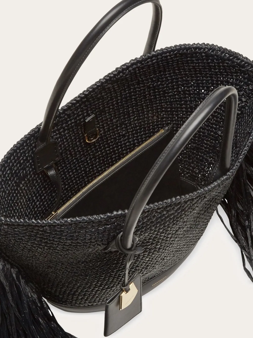 Fringed Tote Bag