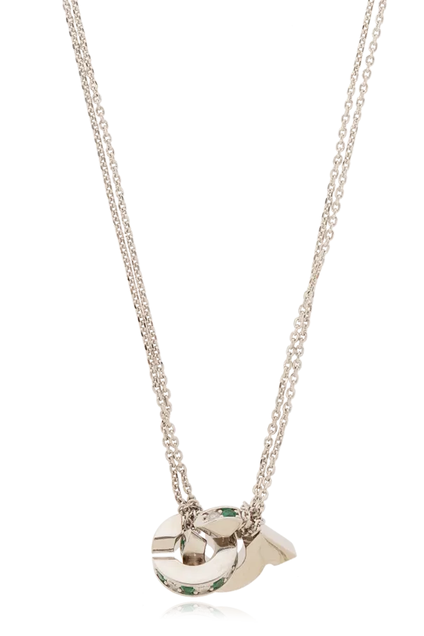 Crystal Inlaid Necklace