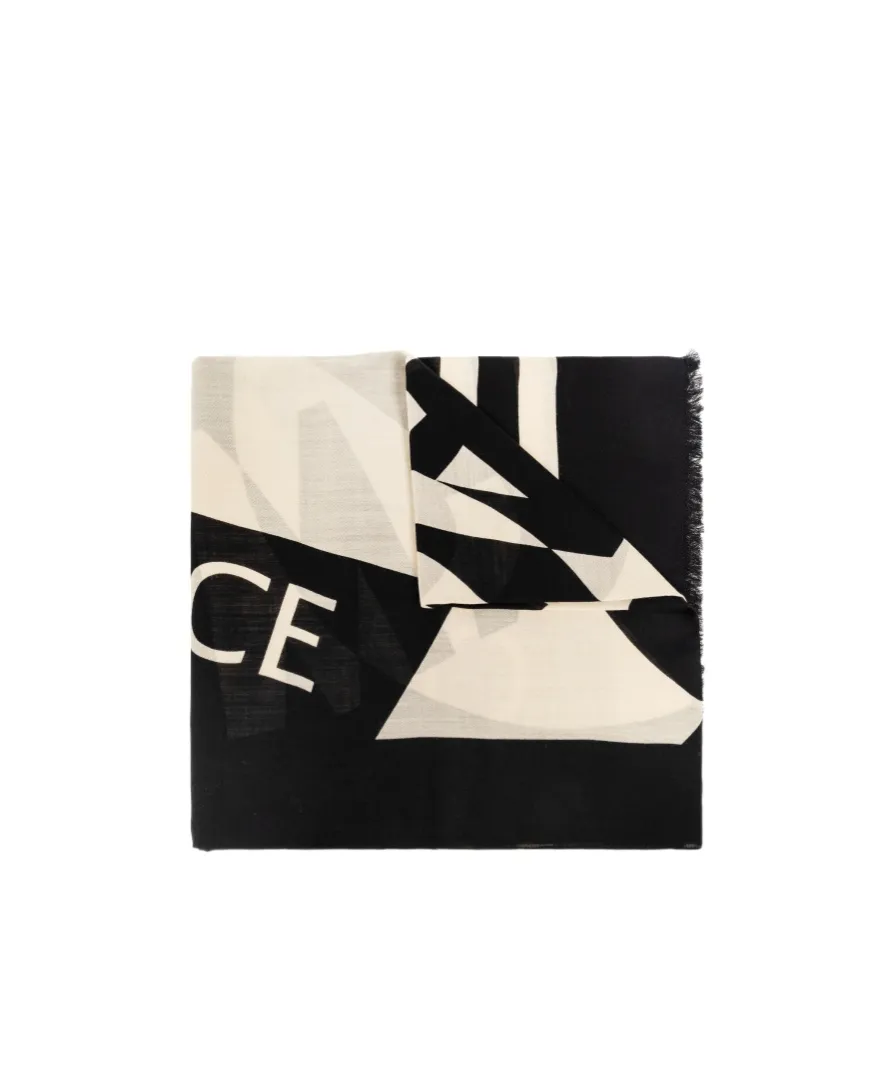 Logo Pattern Scarf
