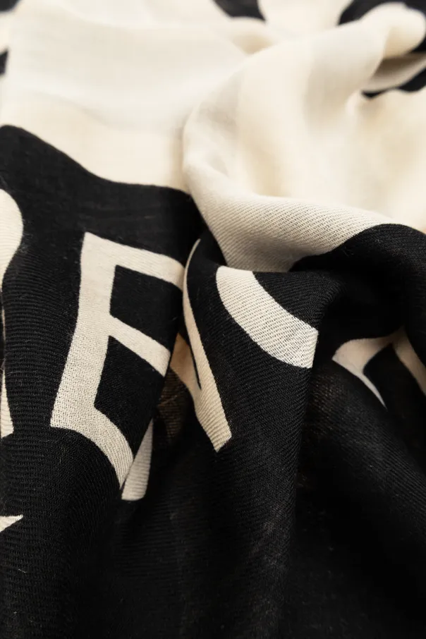 Logo Pattern Scarf
