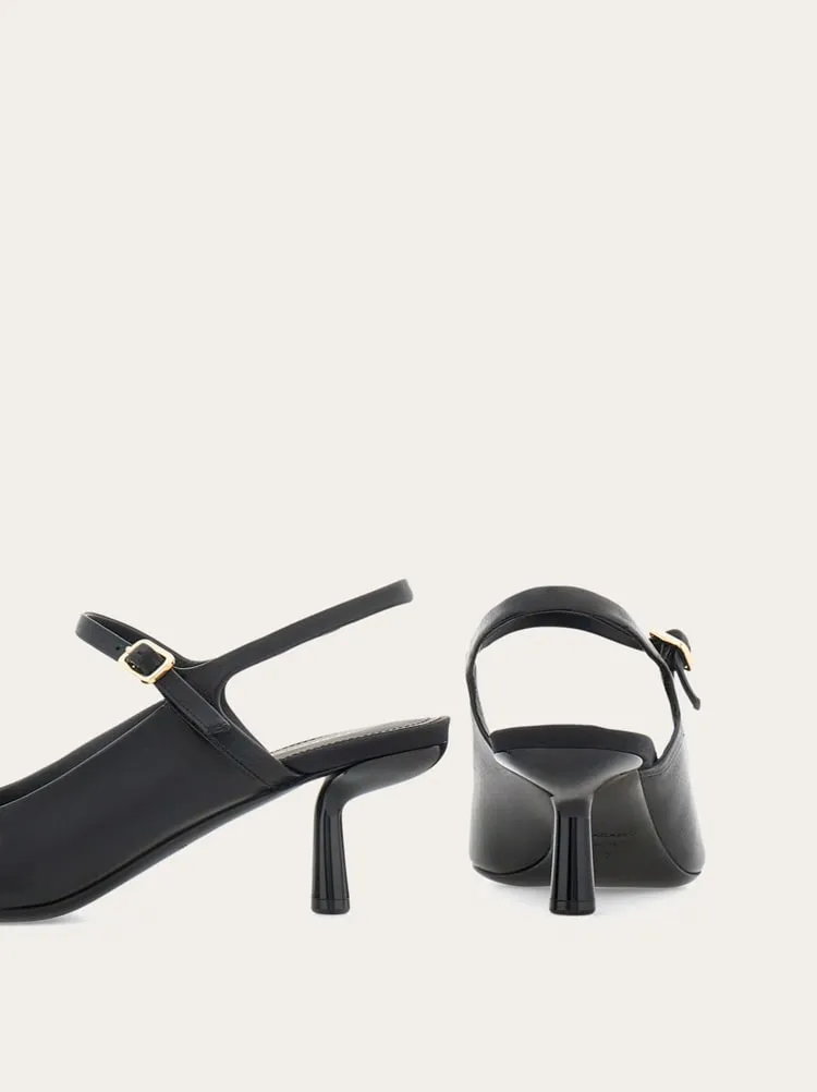 Mary Jane Ankle Strap Pumps