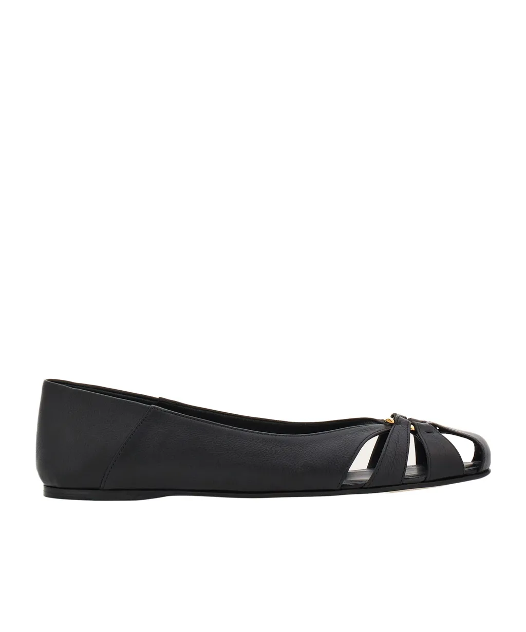 Round Toe Slip-On Flat Shoes