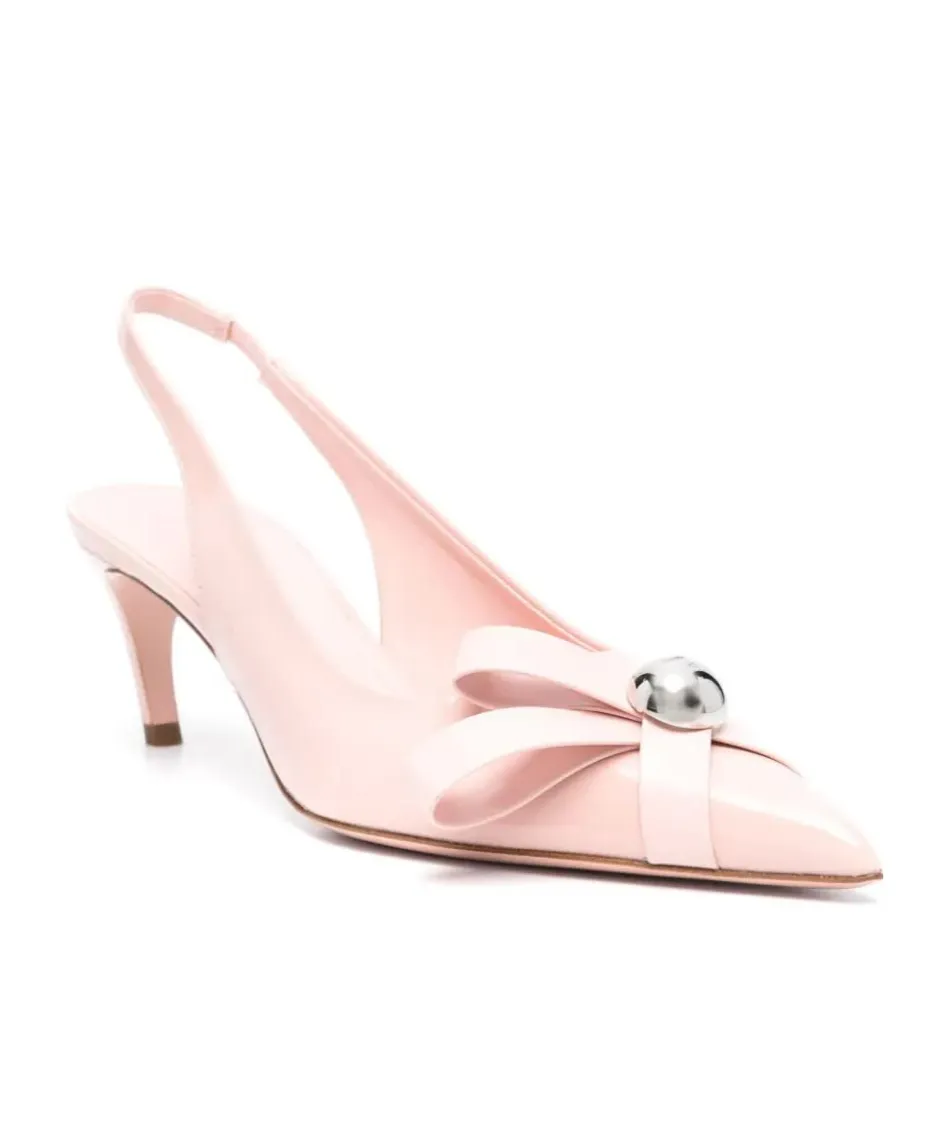 Bow Slingback Heels