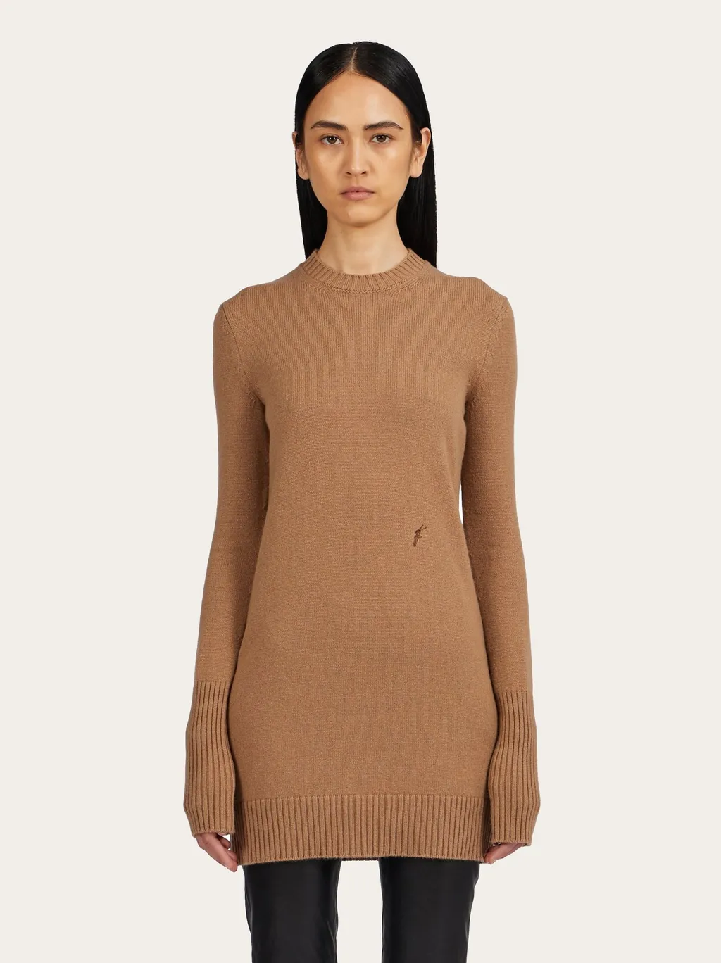 Crewneck Mini Dress