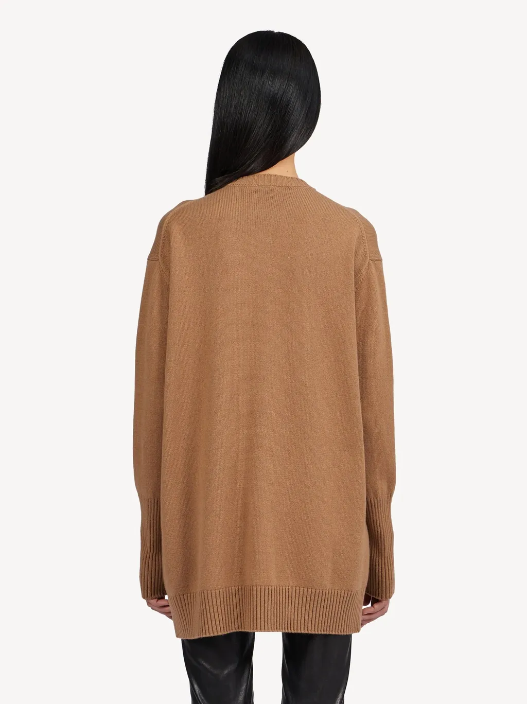 Ribbed Knit Cardigan Dress