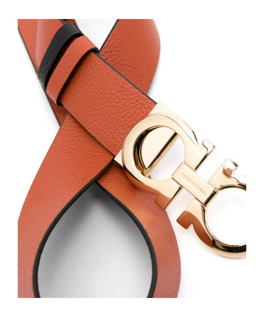 Gancini Textured Belt