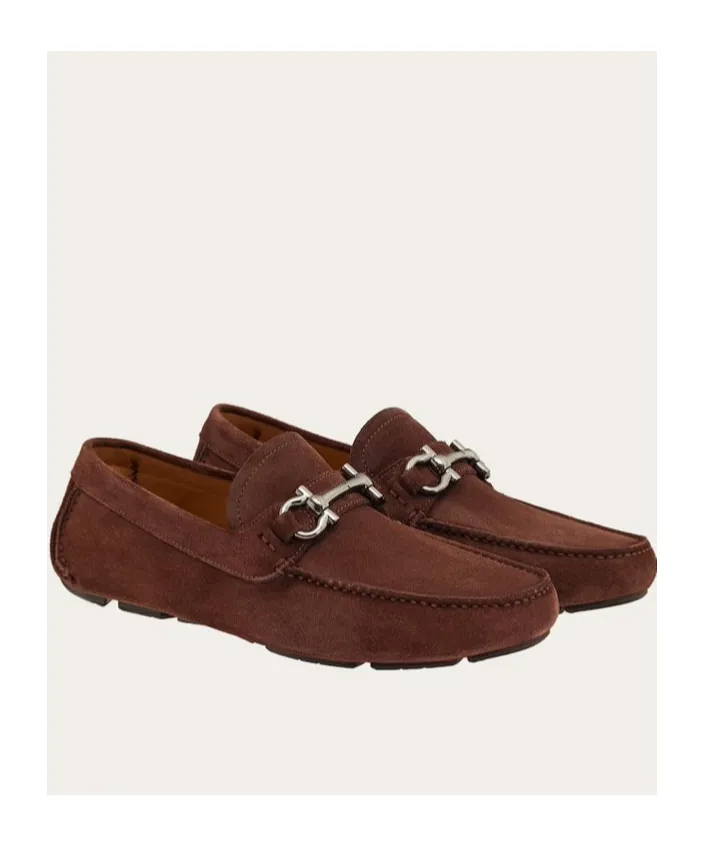 Gancini Bit Loafers