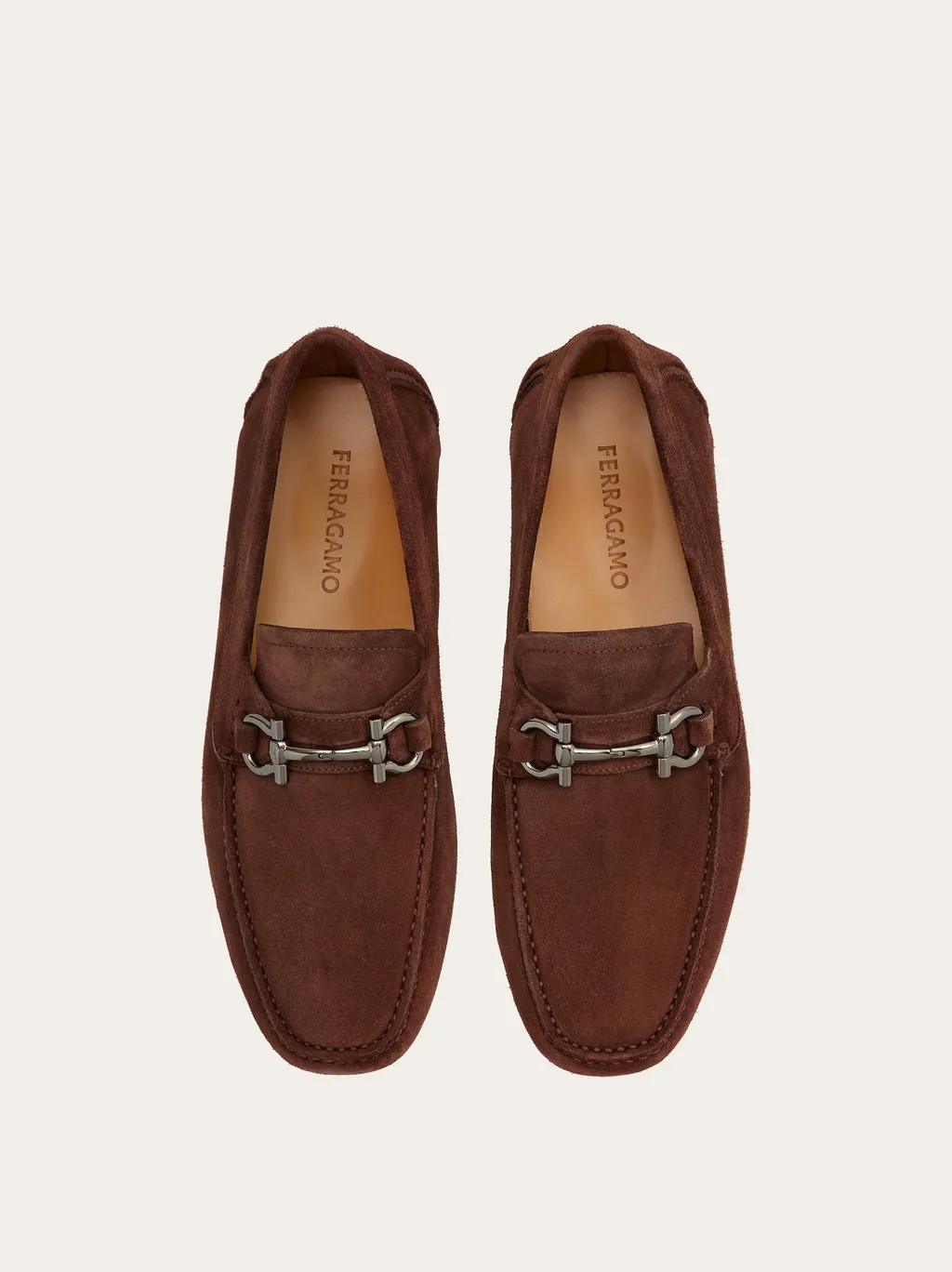 Gancini Bit Loafers