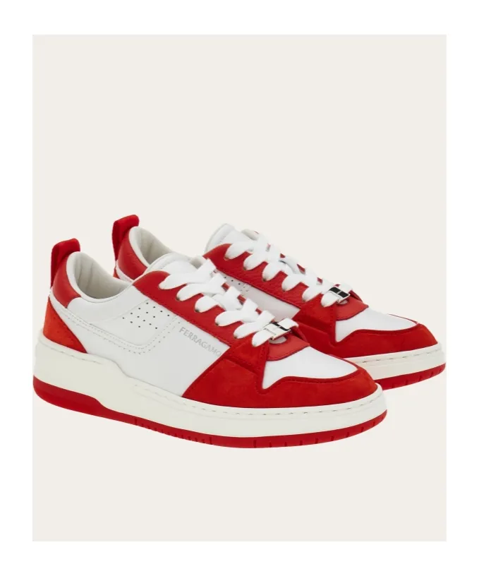 Two-Toned Low-Top Sneakers