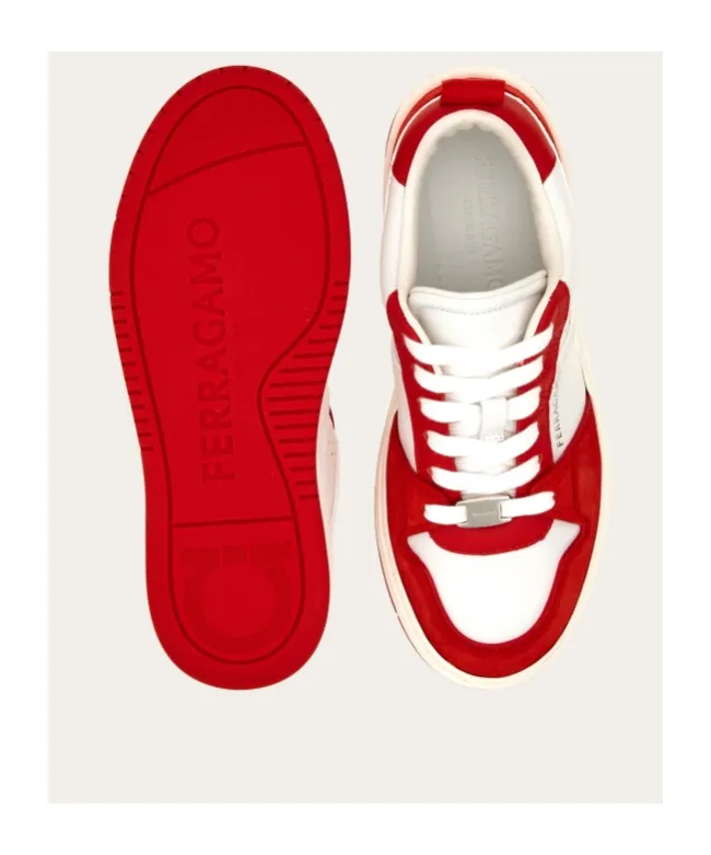 Two-Toned Low-Top Sneakers