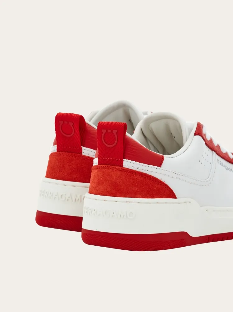 Two-Toned Low-Top Sneakers