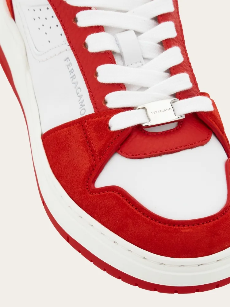 Two-Toned Low-Top Sneakers