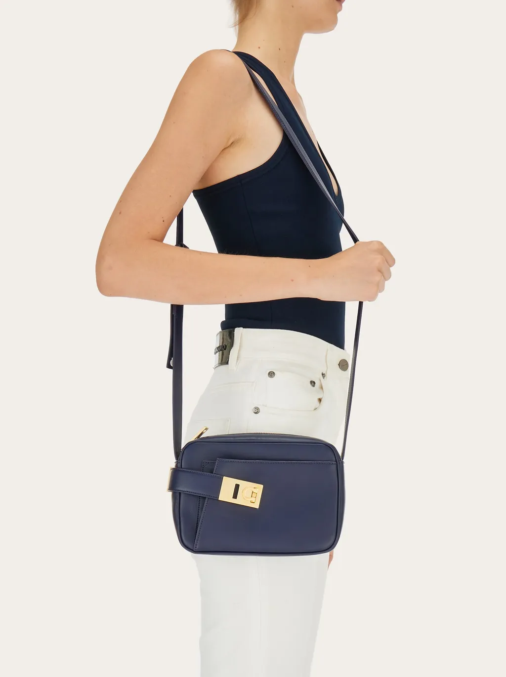 Zipper Shoulder Bag