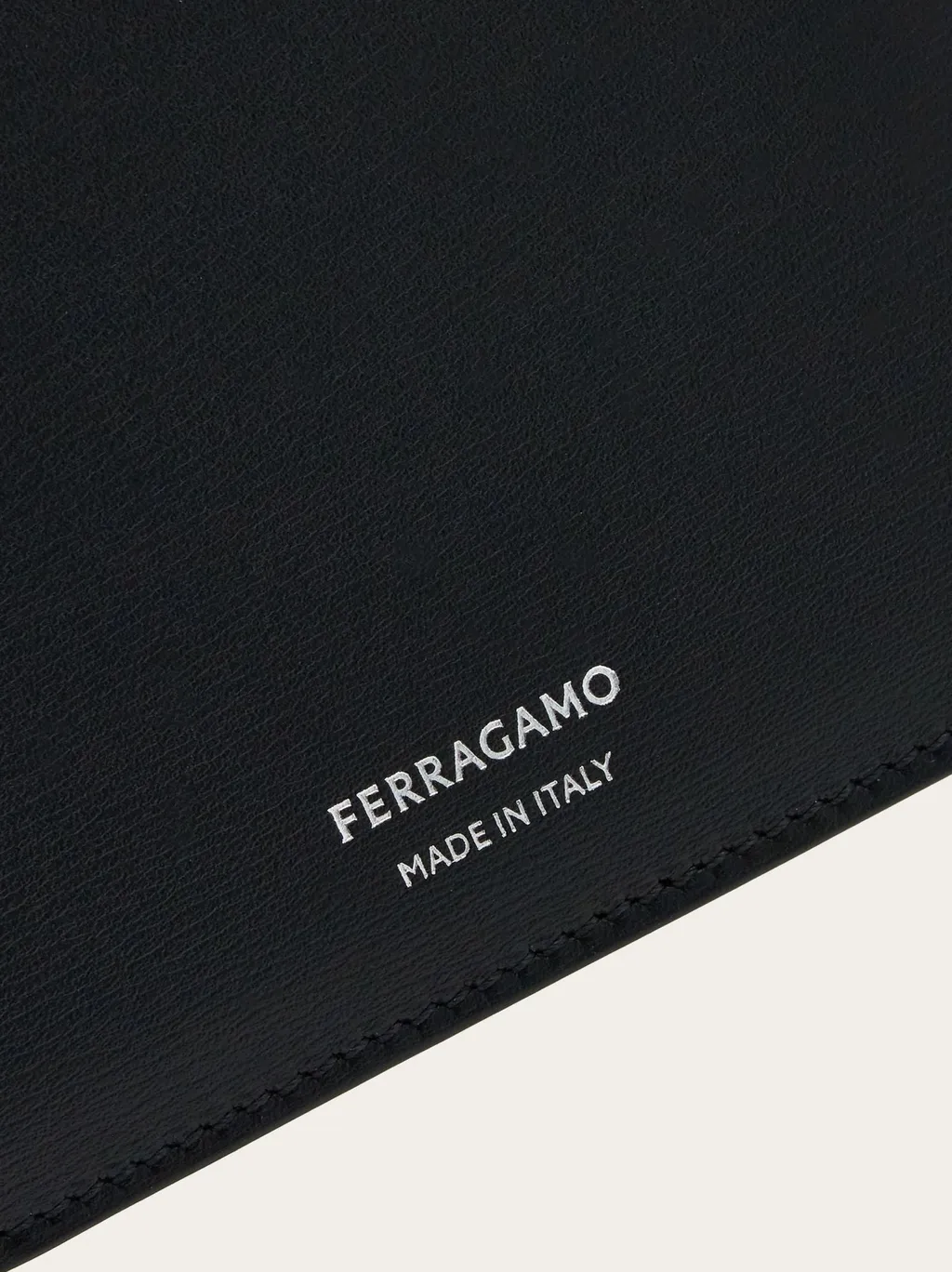 Logo Printed Bi-Fold Wallet