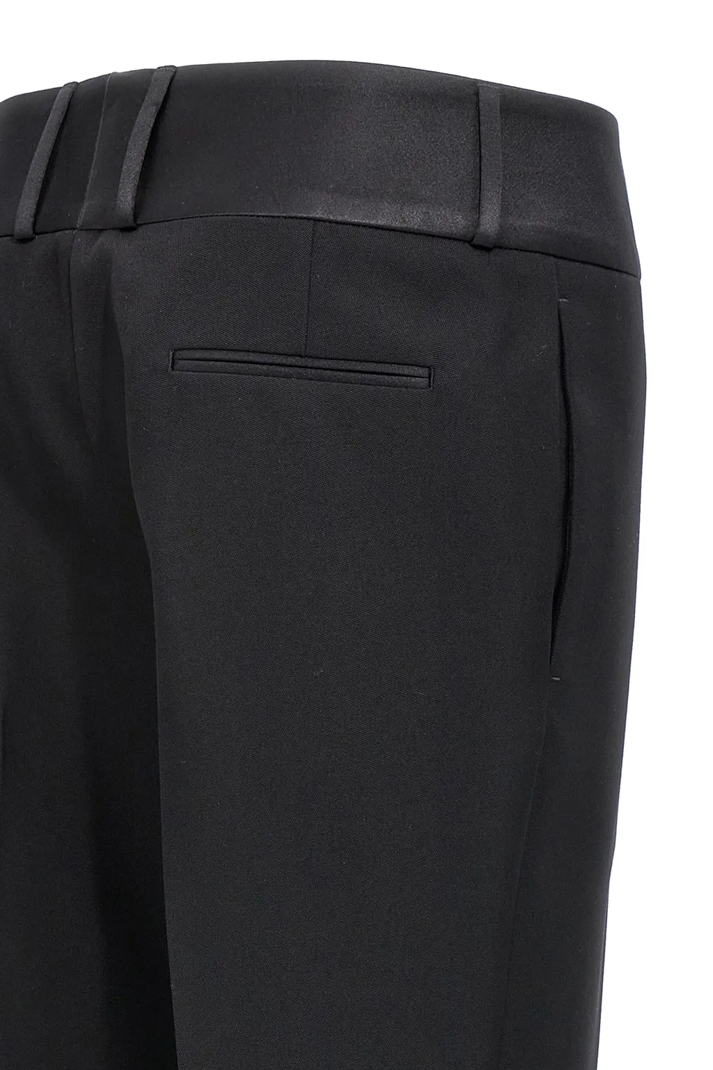 Casual Pants With Waist And Loop Straps