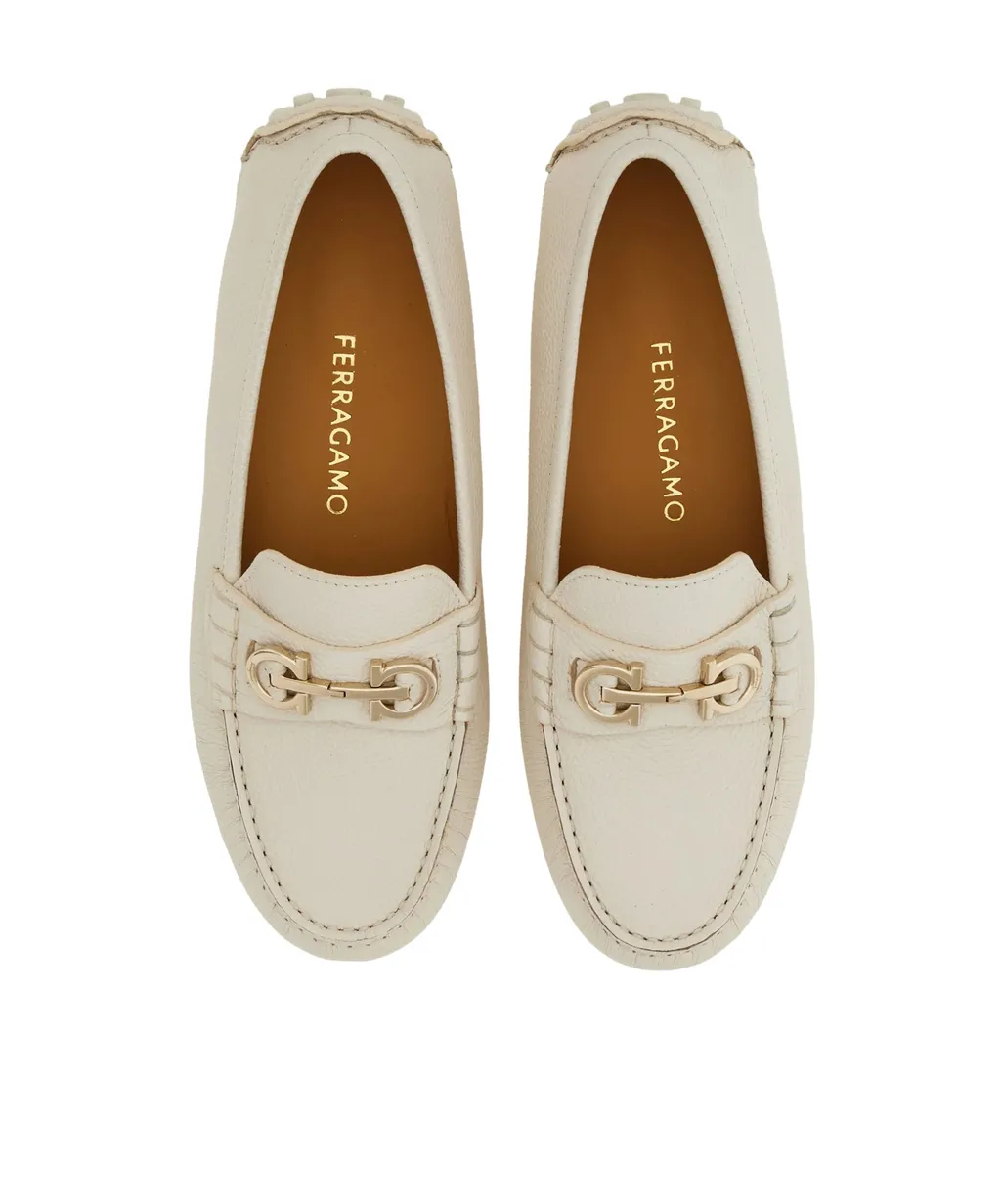 Gancini Detailed Loafers