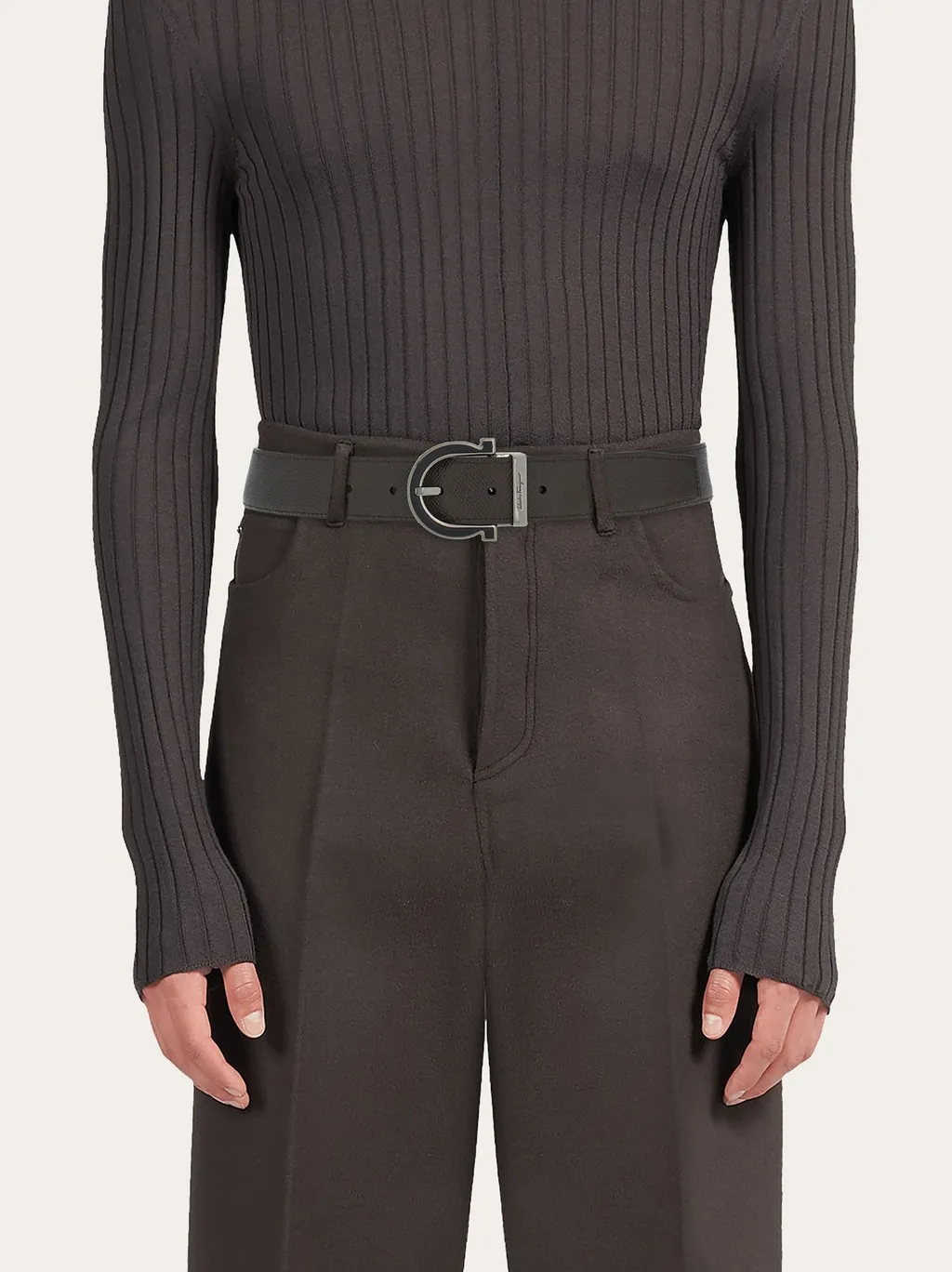 Adjustable Gancini Belt