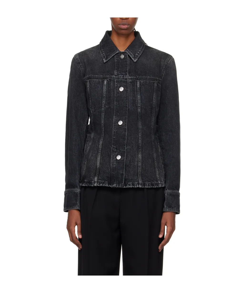 Lapel Denim Shirt